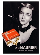 2842 du Maurier cigarettes